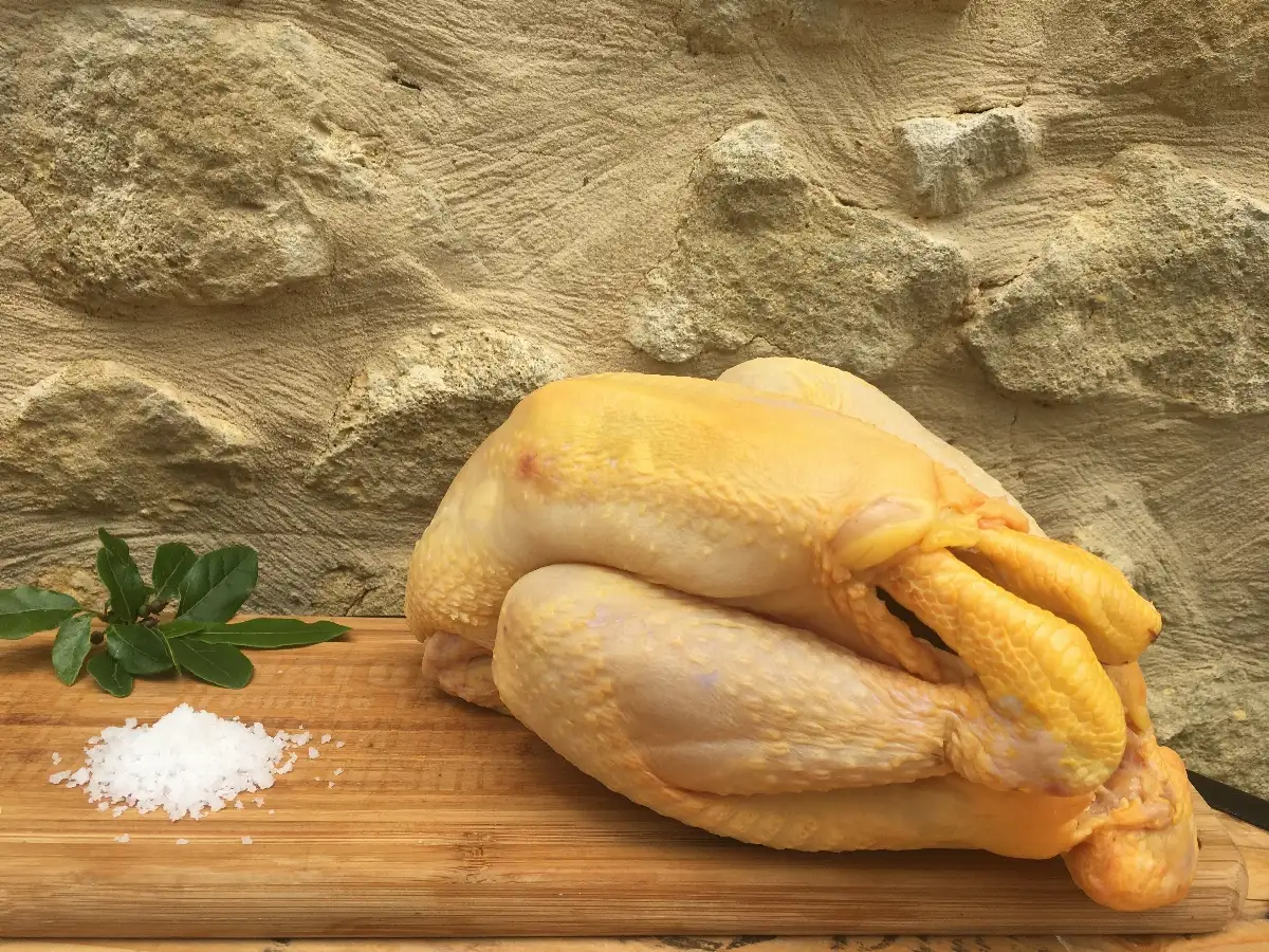 Poulet prêt à cuire
